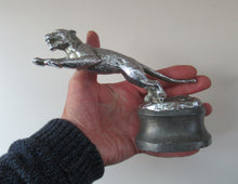 Load image into Gallery viewer, Vintage 1930s DESMO Leaping Jaguar Car Mascot

