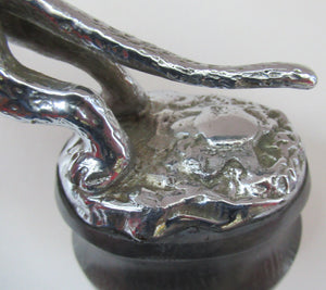 Vintage 1930s DESMO Leaping Jaguar Car Mascot