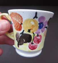 Load image into Gallery viewer, 1920s MakMerry Mac Merry Fruit and Berries Cups and Saucers
