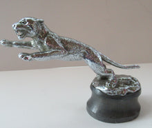 Load image into Gallery viewer, Vintage 1930s DESMO Leaping Jaguar Car Mascot
