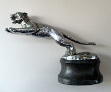 Load image into Gallery viewer, Vintage 1930s DESMO Leaping Jaguar Car Mascot
