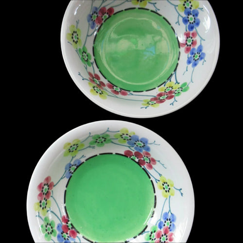 Scottish Pottery Pudding Bowl. Bough by Chrissie Amour