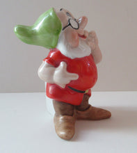 Load image into Gallery viewer, 1938 Novelty Walt Disney Porcelain Toothbrush Holder: Doc
