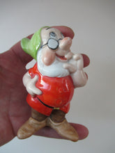 Load image into Gallery viewer, 1938 Novelty Walt Disney Porcelain Toothbrush Holder: Doc
