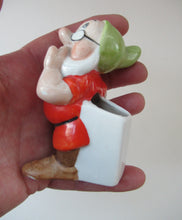 Load image into Gallery viewer, 1938 Novelty Walt Disney Porcelain Toothbrush Holder: Doc
