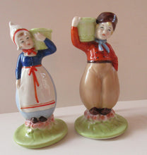 Load image into Gallery viewer, Dutch Boy and Girl Pair of Art Deco Candlesticks
