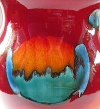 Load image into Gallery viewer, Contemporary Large Poole Bulbous Vase Volcano Glaze
