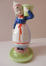 Load image into Gallery viewer, Dutch Boy and Girl Pair of Art Deco Candlesticks
