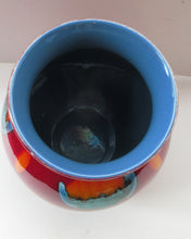 Load image into Gallery viewer, Contemporary Large Poole Bulbous Vase Volcano Glaze
