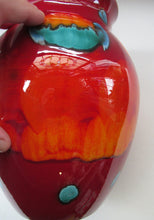 Load image into Gallery viewer, Contemporary Large Poole Bulbous Vase Volcano Glaze

