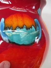 Load image into Gallery viewer, Contemporary Large Poole Bulbous Vase Volcano Glaze
