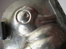 Load image into Gallery viewer, Vintage DUTCH Vormenfabriek Tilburg Tin Chocolate Mould in the Shape of a Little Duckling
