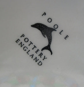 Contemporary Large Poole Bulbous Vase Volcano Glaze