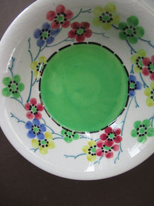 Scottish Pottery Pudding Bowl. Bough by Chrissie Amour