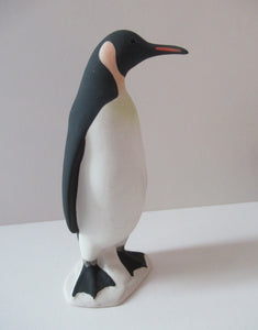 Vintage Scottish Highbank Pottery Porcelain Penguins