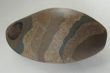 Load image into Gallery viewer, 1970s British Art Pottery Abstract Vase. Pebble Vase
