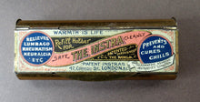 Load image into Gallery viewer, Victorian Tin with Original Contents. Charcoal Refills for the INSTRA HAND WARMER
