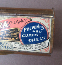 Load image into Gallery viewer, Victorian Tin with Original Contents. Charcoal Refills for the INSTRA HAND WARMER
