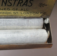 Load image into Gallery viewer, Victorian Tin with Original Contents. Charcoal Refills for the INSTRA HAND WARMER

