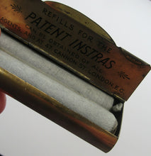 Load image into Gallery viewer, Victorian Tin with Original Contents. Charcoal Refills for the INSTRA HAND WARMER
