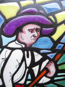 1970s Poole Charger Tony Morris Medieval Calendar Series