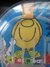 Load image into Gallery viewer, Vintage Miniature Child&#39;s Portable Pinball Toy. Marx Product Featuring the Mr Men

