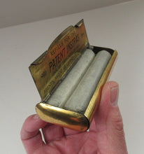 Load image into Gallery viewer, Victorian Tin with Original Contents. Charcoal Refills for the INSTRA HAND WARMER
