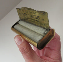 Load image into Gallery viewer, Victorian Tin with Original Contents. Charcoal Refills for the INSTRA HAND WARMER

