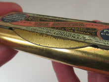 Load image into Gallery viewer, Victorian Tin with Original Contents. Charcoal Refills for the INSTRA HAND WARMER
