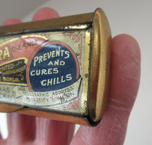 Load image into Gallery viewer, Victorian Tin with Original Contents. Charcoal Refills for the INSTRA HAND WARMER
