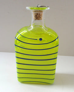 Vintage 1990s Swedish KOSTA BODA Bottle Vase or Flask  by Anna Ehrner
