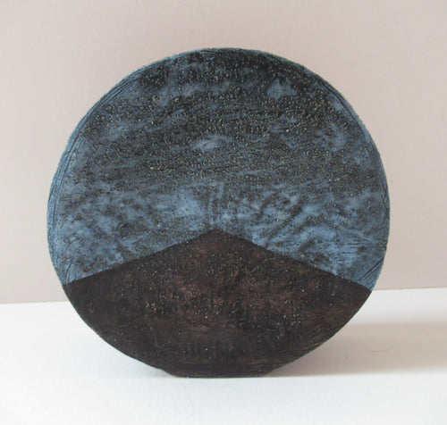Early 1960s St Ives Small Wheel Vase Rare Minimalistic Design