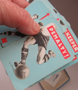 1960s VINTAGE Football Cards Game. PENALTY published by Pepys Games