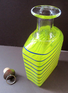Vintage 1990s Swedish KOSTA BODA Bottle Vase or Flask  by Anna Ehrner