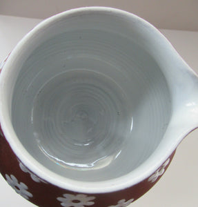 DANISH ART POTTERY Jug by Zeuthen Keramik by Edith Nielsen