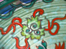 Load image into Gallery viewer, Charlotte Rhead 1930s Crown Ducal  Manchu Dragon Charger
