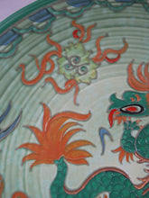 Load image into Gallery viewer, Charlotte Rhead 1930s Crown Ducal  Manchu Dragon Charger
