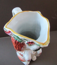 Load image into Gallery viewer, Cute ANTIQUE STAFFORDSHIRE 19th Century Tall Spaniel Dog Jug or Pitcher
