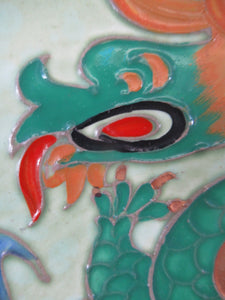 Charlotte Rhead 1930s Crown Ducal  Manchu Dragon Charger