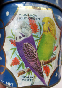 Three Vintage 1960s Advertising Tins. Butlins, Budgies and Needler's Toffee