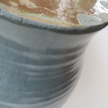 Load image into Gallery viewer, 1940s UPCHURCH Large British Studio Art Pottery Vase in Attractive Grey-Blue Tones 
