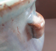 Load image into Gallery viewer, 1940s UPCHURCH Large British Studio Art Pottery Vase in Attractive Grey-Blue Tones 
