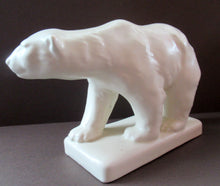 Load image into Gallery viewer, RARE 1930s Art Deco POLAR BEAR by Beswick. Model Number 417
