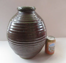 Load image into Gallery viewer, Vintage 1970s Heavy Brutalist Scottish Studio Pottery Vase JF Coull
