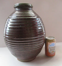 Load image into Gallery viewer, Vintage 1970s Heavy Brutalist Scottish Studio Pottery Vase JF Coull
