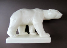 Load image into Gallery viewer, RARE 1930s Art Deco POLAR BEAR by Beswick. Model Number 417

