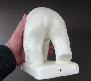 RARE 1930s Art Deco POLAR BEAR by Beswick. Model Number 417