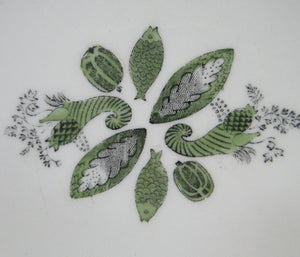 ERIC RAVILIOUS. Vintage 1950s Wedgwood SIX SOUP BOWLS. Persephone / Harvest Festival Pattern
