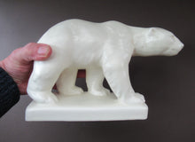 Load image into Gallery viewer, RARE 1930s Art Deco POLAR BEAR by Beswick. Model Number 417
