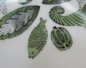 ERIC RAVILIOUS. Vintage 1950s Wedgwood SIX SOUP BOWLS. Persephone / Harvest Festival Pattern